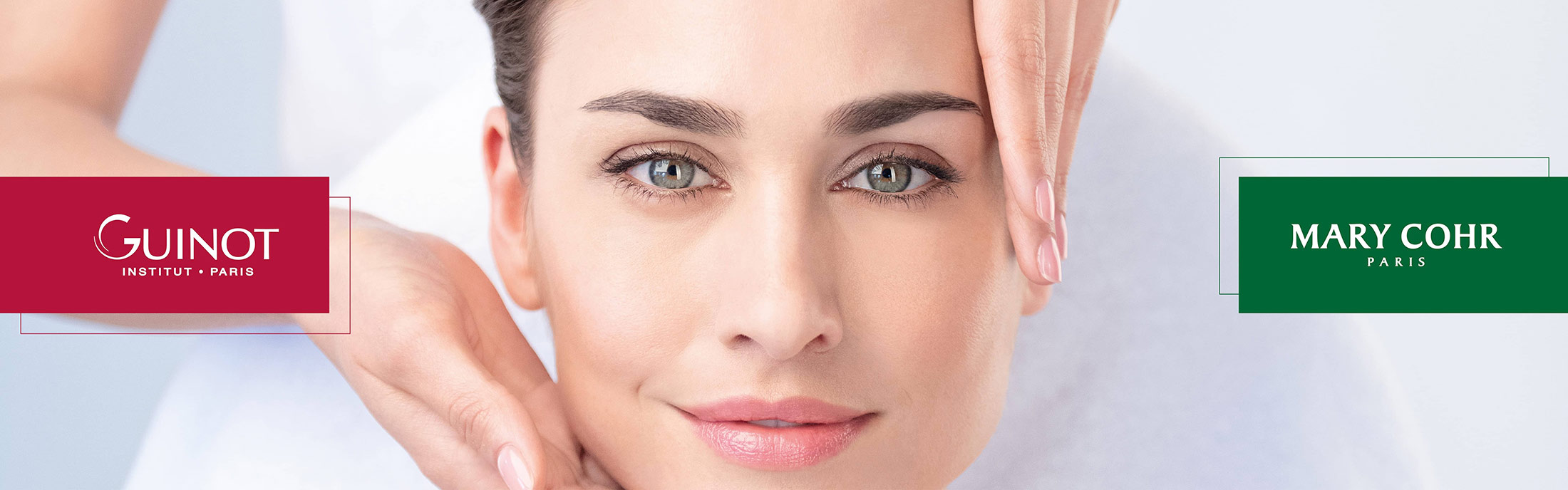 Jansen Kosmetik – Guinot und Mary Cohr Markenbanner